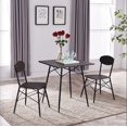 thumbnail image 1 of Kings Brand Furniture Dining Set, Black/Walnut, 1 of 4