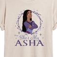 thumbnail image 3 of Disney Wish - Shes My Asha - Juniors Ideal Flowy Muscle T-Shirt, 3 of 5