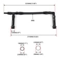 thumbnail image 2 of Lefu Suitable For 4150 for Holley An6 Three-Way Fuel Pipe Carburetor Modification Kit, 2 of 9