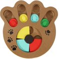 thumbnail image 2 of Alimentador interactivo de madera para cachorros y gatos, juguetes de rompecabezas mentales para mascotas Feliz Sencillez, 2 of 2