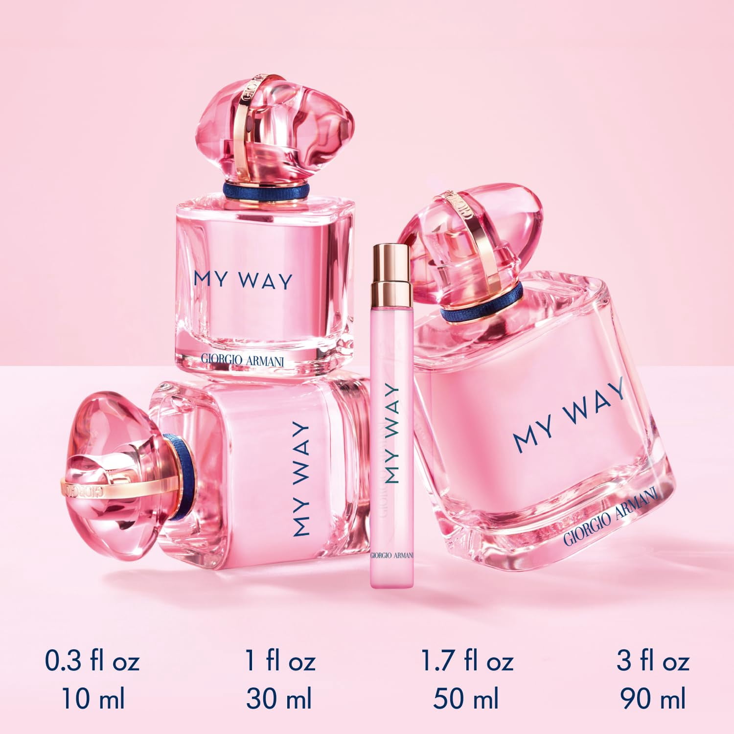 Giorgio Armani My Way Nectar EDP Spray, 3.0 oz, Floral Fruity