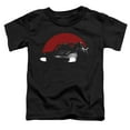 thumbnail image 2 of The Batman Red Moon And Batmobile Kids T Shirt (3) for Youth Toddler Boys and Girls, Black, 2 of 5