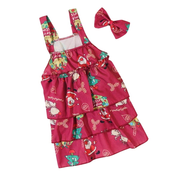 FTsdfkl Christmas Plaid Pet Dress with Matching Bow Tie, Soft Fabric Festive for Xmas Party, New Year Dog Outfit Pet for Small Dogs Cat Apparel,L
