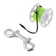 thumbnail image 2 of Finger Spool Reel Diving Gear Double Ended Snap Bolts Dive Wreck Scuba Diving Accessories 49ft white, 2 of 8
