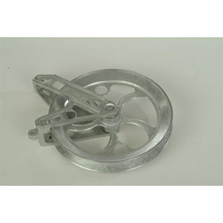

Ben Mor Laundry Clothesline Pulley Wheel 6 1/2 Rust-Proof Zinc Lubricated
