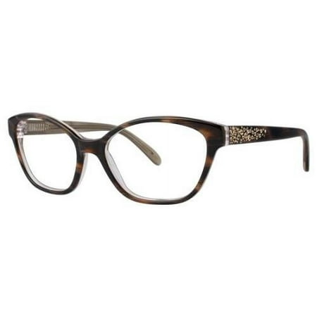 VERA WANG Eyeglasses TAAFFE Horn 54MM