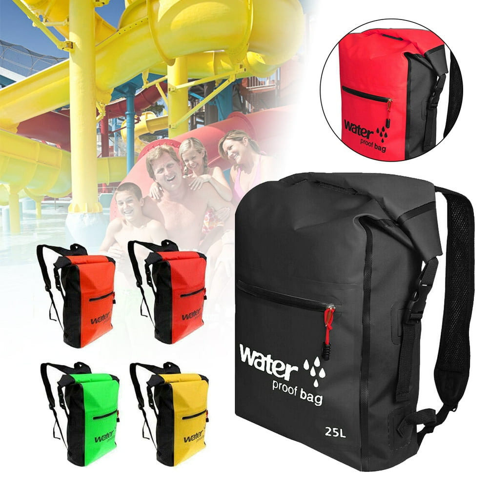 25L Waterproof Outdoor Dry Bag Roll Top Backpack for Kayaking Rafting