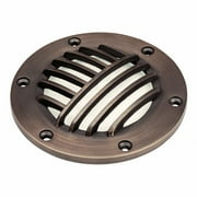 Kichler 15482 4.5" Solid Brass Rock Guard For Centennial Brass Well Lights - Brass