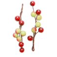 thumbnail image 3 of simhoa 3 Pcs Épingles à Cheveux Berry Holly pour Femme, Rouges et Vertes, 3 of 8