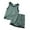 Green, variant on RTKFRFLM Boys 2 Piece Green Tank Top Matching Shorts Set Kids Summer Outfit