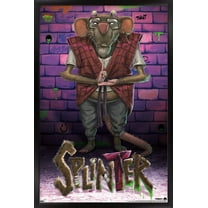 Teenage Mutant Ninja Turtles: Mutant Mayhem - Splinter Wall Poster, 22.375" x 34" Framed