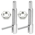 thumbnail image 1 of Uxcell Retractable Indexing Plunger Pin Stainless Steel Spring Safety Pin M6x1, 1 of 6