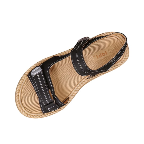 Sandalias de Mujer Cómodas Caminando Transpirables Planchas de Malla, Plantillas para Pies Planos Pie Redondo Verano