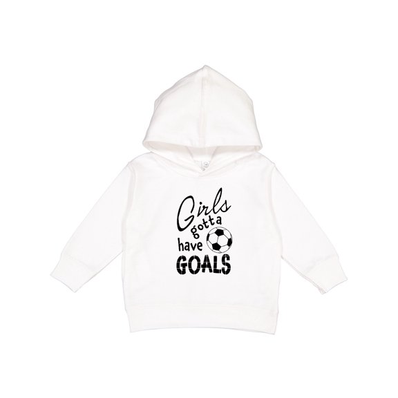 Inktastic Girls Gotta Have Goals Soccer Toddler Hoodie