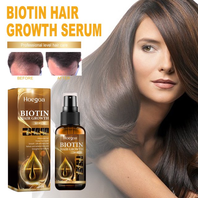 Fiudx Liquidación De Ahorros De Verano Biotina, Producto Nutritivo Para Suavizar El Cabello, Aceite Esencial Para El Cabello De Reparación Rápida De Biotina, 30Ml