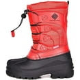 thumbnail image 3 of Dream Pairs Kids Boys & Girls Knee High Waterproof Insulation Non-Slip Outdoor Winter Snow Boots KNORTH RED Size 2 Little Kid, 3 of 5