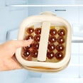 thumbnail image 4 of 2 In 1 Ice Machine Water Bottle With A Capacity Of 1 Liter. It Features A Leak Proof Silicone Freezer Container. Also Includes A Portable Spherical Ice For Making, 4 of 9