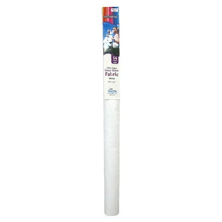 Janlynn 14-Count Aida, White, 20" x 24"