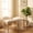 Beige + Fabric + Rubber Wood + Foam+1, variant on DIANJIE 43.3 Inch French Vintage Tufted Bench Carved Accent Bench for Entryway Bedroom and Living Room