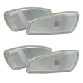 thumbnail image 1 of 2X Car Side Reflection Warning Turn Signal Light Lamp Front Turn Signals Light for 2014-2017 White, 1 of 5