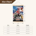 thumbnail image 3 of Power Rangers Wooden Shaft Hanging Poster Home Decor Poster Wall Art Painting For Living Room Bedroom 20"X30", 3 of 7