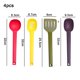 thumbnail image 2 of 4 utensilios de cocina de nailon de color, color aleatorio., 2 of 5