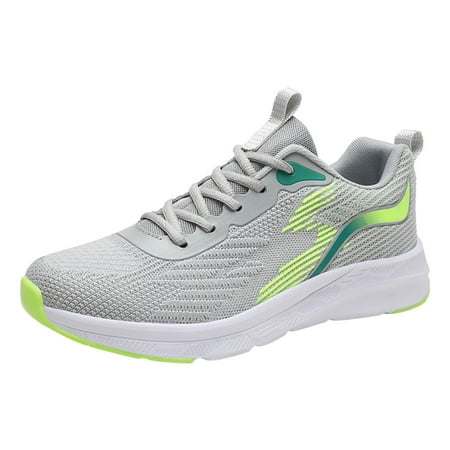 

Men S Sneakers Sports Shoes Fashion Summer Pattern Mesh Breathable Comfortable Flat Bottom Non Slip Lace Up Sports Shoes
