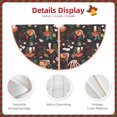 thumbnail image 3 of Bingfone Christmas Tree Skirt Mat Christmas Decoration Interior 36" -Mushroom Snail, 3 of 6