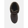 thumbnail image 4 of Delphine Knitted Collar Lace Up Boots, 4 of 11