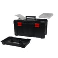 thumbnail image 2 of Hyper Tough 19-inch Toolbox with Removable Tool Tray Parts Organizer, 2 of 3