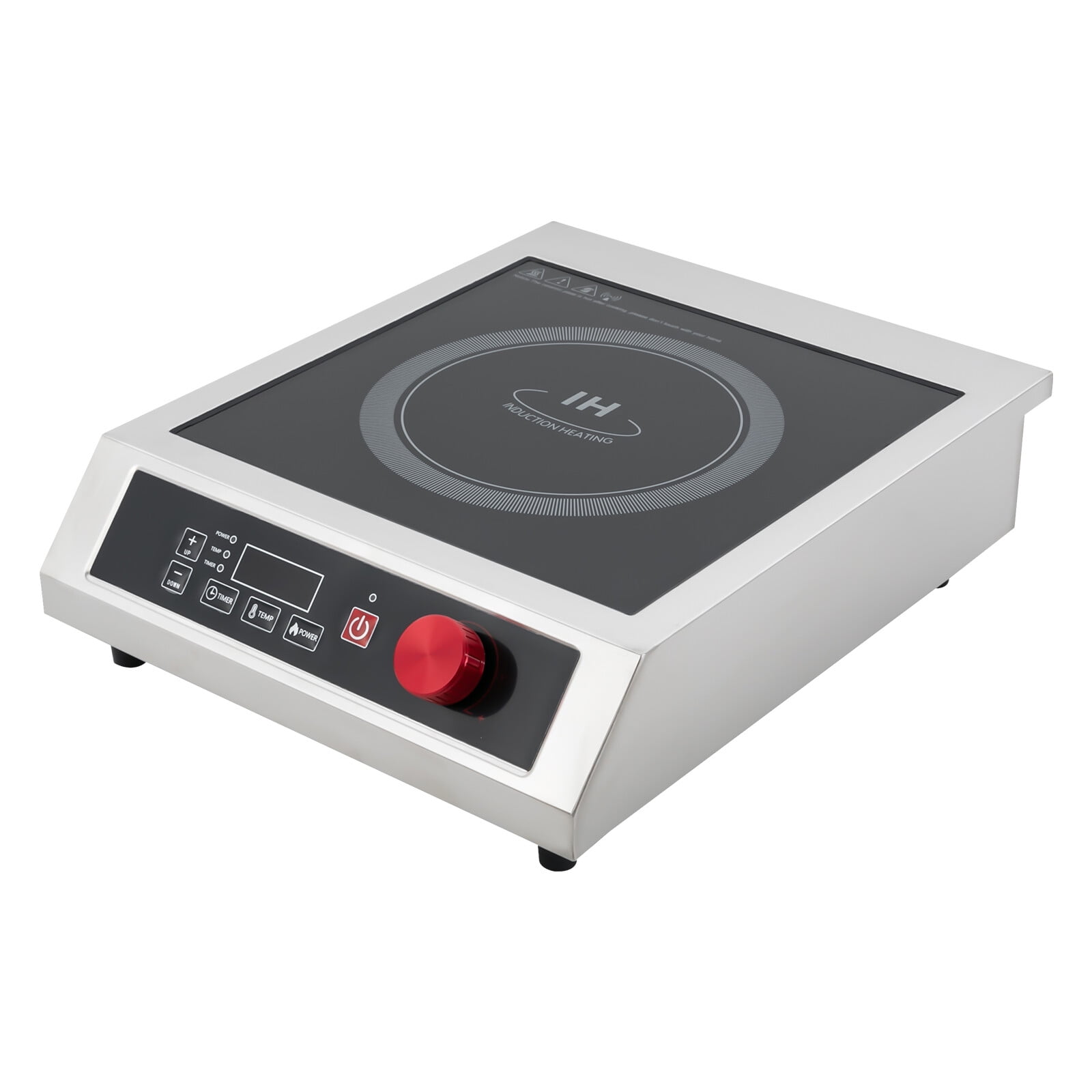 Induction Cooker 1 Burner Cooktop 3500W Single Burner Electric Cooktop 10 Temp
