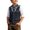 00#&-Grey3512, variant on Corduroy Vest for Boys Oktoberfest Western Single Waistcoat, 13-14 Years