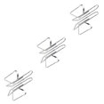 thumbnail image 3 of Yuarrent 2 piezas de bicicletas, botella de agua, soporte para bebidas, aleación de aluminio, tetera para beber, jaulas para vasos, estante para ciclismo Type3 NO3 Yuarrent CBP133097, 3 of 6