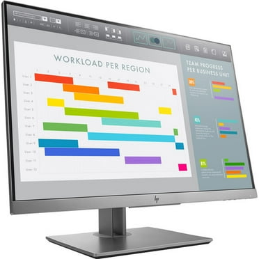 Restored HP E243i 24" 16:10 EliteDisplay IPS Monitor 5ms Response Time, 60Hz Refresh Rate, 1000:1 Contrast Ratio, 0.27mm Pixel Pitch, HDMI DisplayPort (Refurbished)