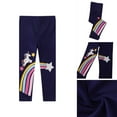 thumbnail image 7 of GYRATEDREAM Toddler Girls Basic Legging Kids Cotton Cartoon Print Stretch Leggings 2-7Years, 7 of 7