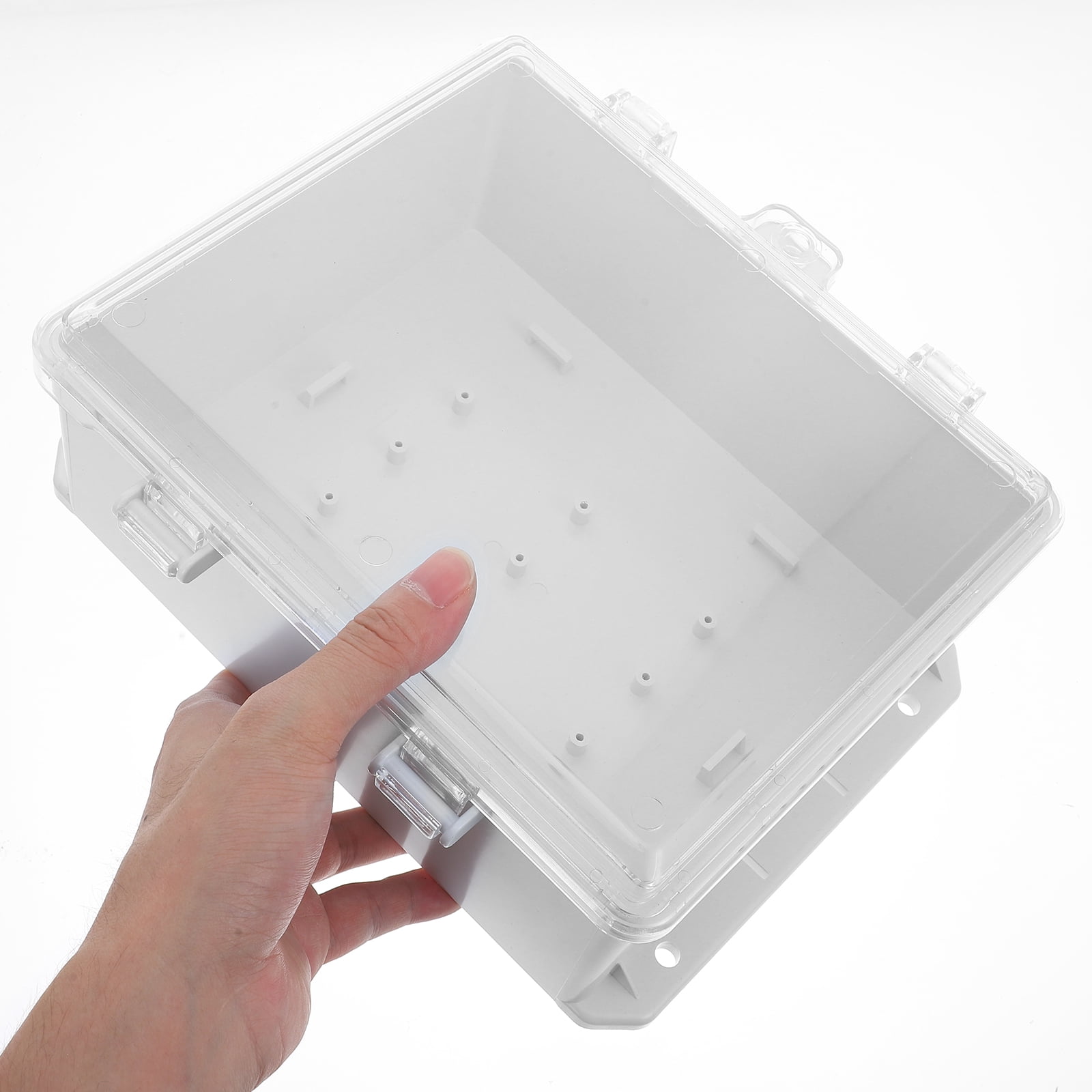 Masteelf Outdoor Electrical Box Waterproof Plastic Enclosure for Electronics Projects 1 Set