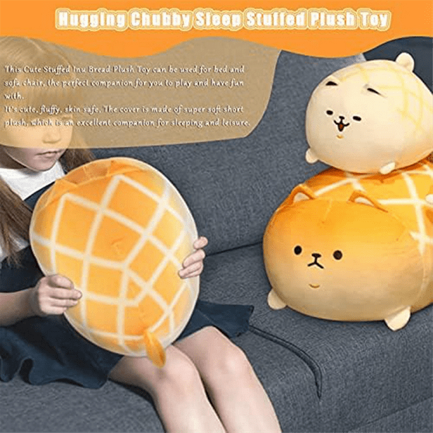 Stuffed Animal Shiba Inu Plush Toy Soft Dog Shape Bun Bread Pillow Cute Doll Best Gifts Yellow Walmart
