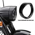 thumbnail image 4 of Motorcycle Headlight Trim, Stylish Sturdy Motorcycle Headlamp Ring  For Upgrade, 4 of 8