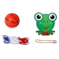 thumbnail image 1 of Juego de aros de baloncesto HUOGUO para niños, juego de plástico para interiores, 1 of 5