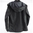 thumbnail image 4 of Diamond Candy Large RainCoat With Removable Hood In Black, 4 of 4