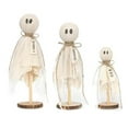 thumbnail image 4 of Sylvtty 3Pcs/Set Halloween Ghost Decorations Rustic Centerpiece with Fabric Ghost Figures Farmhouse Table Ornaments for Mantel Tiered Tray Party Supplies, 4 of 7