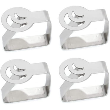 Efavormart 12 PCS Adjustable Large Plastic Table Skirt Clips For ...