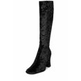 thumbnail image 2 of Jeffrey Campbell Women NAISSANCE BLACK CRUSHED VELVET FAUX SUE, 2 of 4