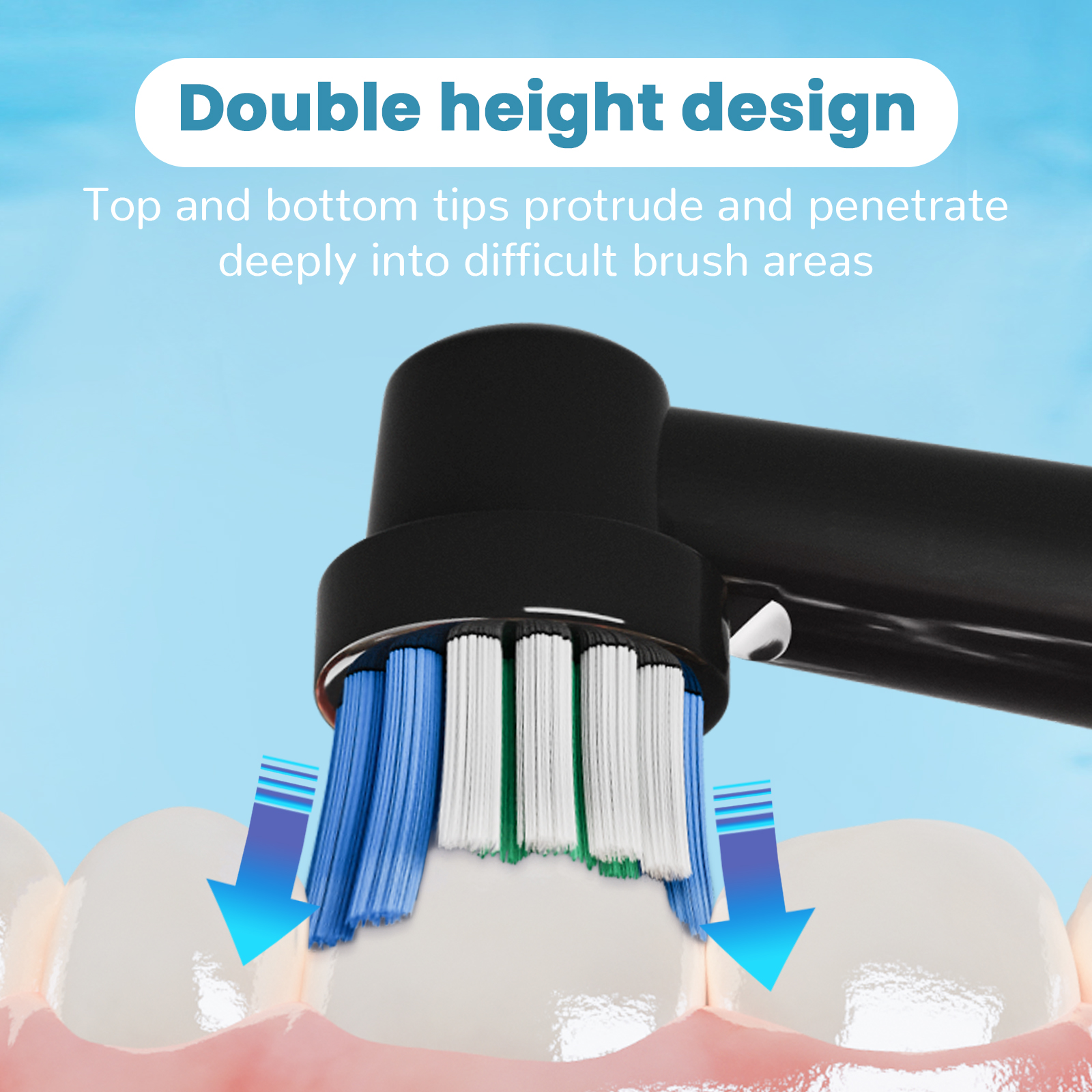 Genkent Replacement Toothbrush Heads for Oral-B, 12-Pack photo 5