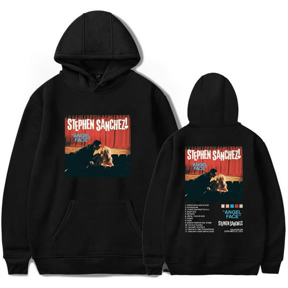 Stephen Sanchez Angel Face Hoodie Unique Clothes Fashion Sweatshirt Casual Pullover