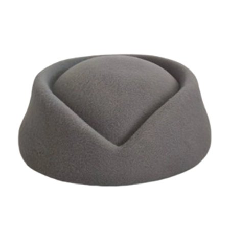 Elegant Women s Wide Brim Fedora Hat Solid Color Panama Style Felt Dress Hat for Formal Events