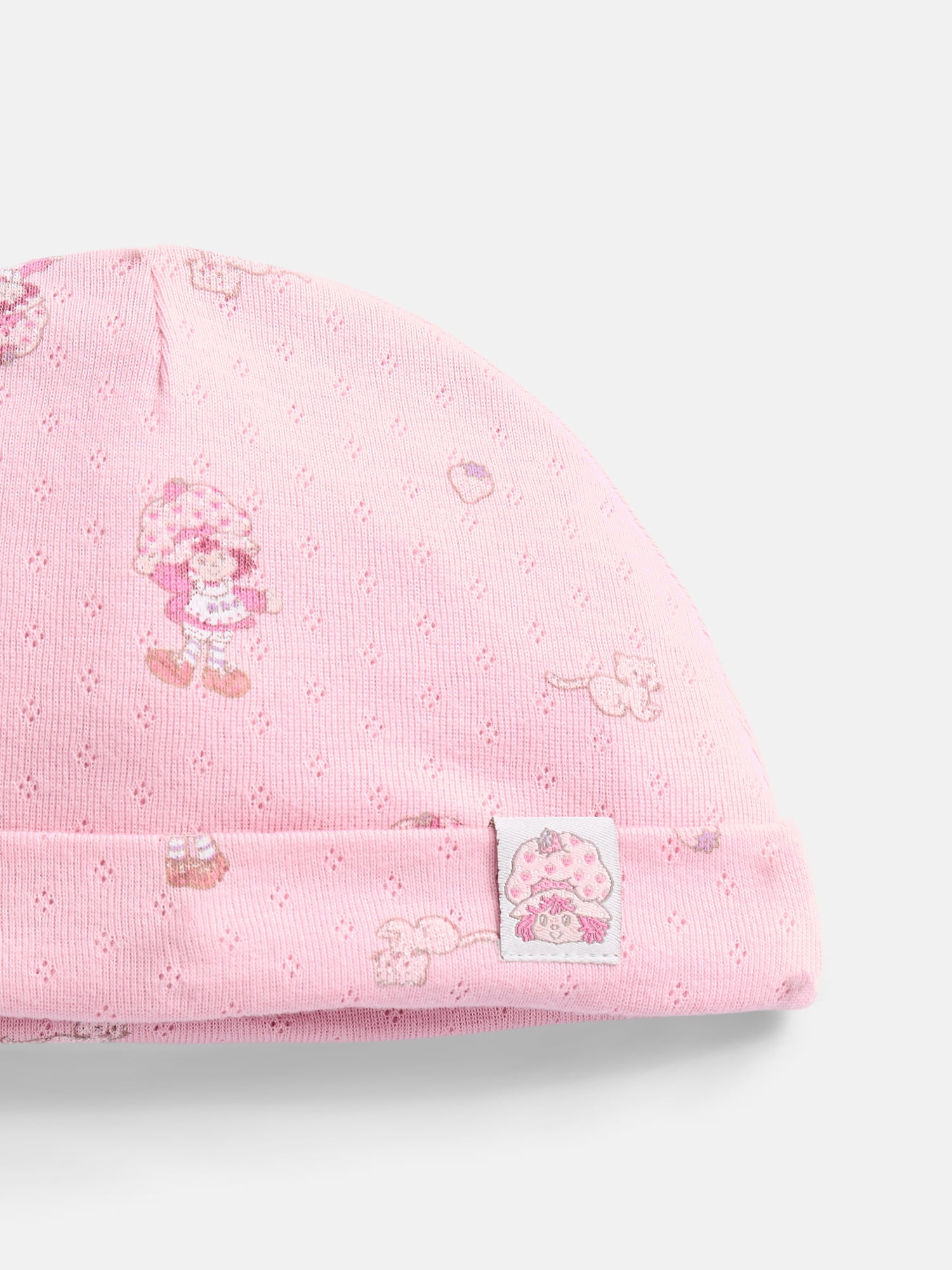 Strawberry Shortcake Unisex Baby Allover Print Take Me Home Layette Outfit Set, 4-Piece, Sizes Preemie-6/9M