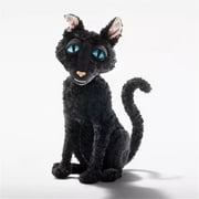 10Pcs Coraline Cat Plush, 11.8" The Cat Stuffed Animals Plushies Toy, Huggable Coraline Doll, Cartoon Black Cat Anime Doll Coraline Decor for Halloween, Coraline Cat Toy for Boys Girls Birthday Gift