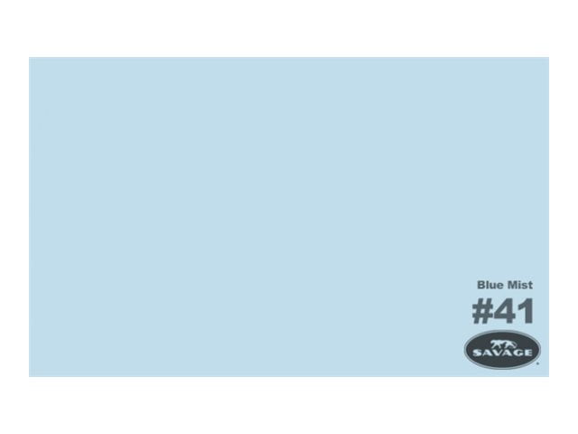 Photo 1 of Savage Widetone 41 - Background - paper - 8.89 ft x 36.1 ft - blue mist
**DAMAGE SHOWN IN PHOTO**