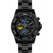 Invicta Men's DC Comics Quartz Chrono 200m Black Stainless Steel Watch 29061